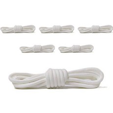 요고조고 스케이트끈 60cm, 02 하얀색, 6개