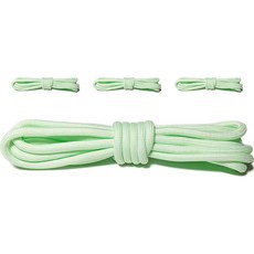 Yogojogo 滑板鞋帶 100cm, 07 綠色, 4個