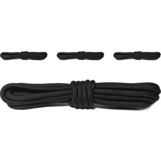 Yogojogo 滑板鞋帶 100cm, 01 黑色, 4個