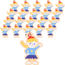 Bonjour小包裝標籤, 100個, 混合顏色