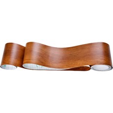 Daysoy 木紋飾條壁紙 5cm x 5m, 12 拿鐵棕