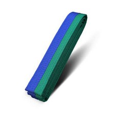 My Link跆拳道腰帶腰帶, 藍綠, 1入