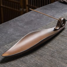 LILLYDAZE 陶瓷線香座, 棕色