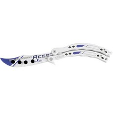 서하의집 초보자용 발리송 나이프, 화이트블루라벨, 1개