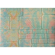 YOLO LIFE XPE材質磚塊圖案泡棉塊 70*70cm, 海洋藍, 1個