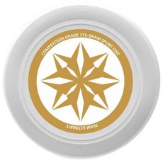 스포츠레저 기타스포츠 스로어웨이 원반 회전식, 03 황금색 발광 프리스비, 1개