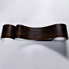 데이소이 결 몰딩 시트지 25cm x 5m, 04 블랙오크