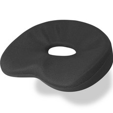 benepom 3D 護臀記憶棉坐墊, 黑色
