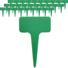 盆栽彩色名稱標籤 50入, 04綠色