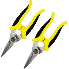Meyer 不銹鋼家用園藝剪刀 黃色 直刃, 2個