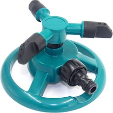 soonZAM 3頭4噴嘴花園灑水器, 1個, 綠色