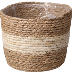 바이아 라탄 바구니 미디움, 혼합색상, 1개