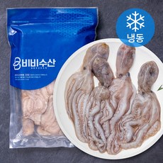 비비수산 살아있을때 얼린 신선한 낙지 (냉동), 850g(3~5미), 1개