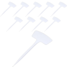 봄봄리빙 PVC 표지판 식물 화분이름표 타입 B 대 10p, 화이트