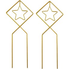 오렌지닷컴 식물 화초 지지대 별, 2개