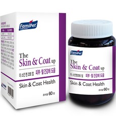 패밀리펫케어 반려동물 영양제, 60정, 피부/피모, 1개