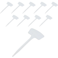 봄봄리빙 PVC 표지판 식물 화분이름표 타입 B 소 10p, 화이트