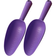 Bodybo 園藝移植鏟 紫色, 2個