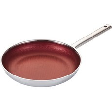 CLADIN 電磁爐適用Benefit不鏽鋼塗層平底鍋, 28cm, 1個