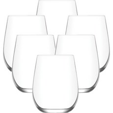 Lav 居家咖啡館玻璃杯 360ml GAI361, 6個, 單一顏色