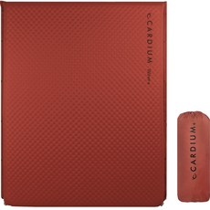 카디움 2인용 자충매트 + 보관 가방 세트 WV-4210, 다크오렌지