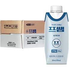 Peussaem 蛋白質飲料 優格口味, 18瓶, 250ml