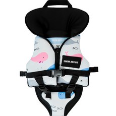 SWIM ABOUT 臀部保護救生衣, 小鯨魚, 1個