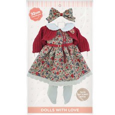 ONE&ONE Paola Reina用復古風娃娃服裝 32cm, 混色