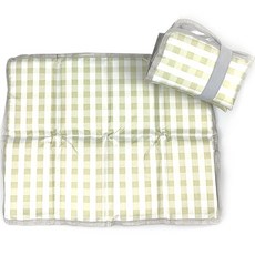 RaonToU 便攜式8折疊防水坐墊 2入, 05綠色