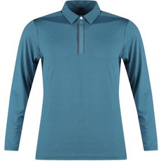 路紳 Lux Golf 男款機能揮桿長袖高爾夫衫 BLU3S405