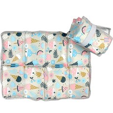 RaonToU 便攜式折疊防水坐墊 8折 2入, 13 卡其冰