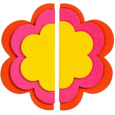 Bando STACKED 便利貼套組 FLOWER, 1套, 混合顏色