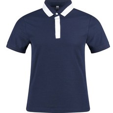 430高爾夫LUX高爾夫男款翻領拼色短袖高爾夫襯衫 LB3M403 23-305