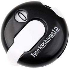 可重置高爾夫球擊球計算器, 黑色, 1個