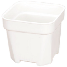 마이마 심플 둥근모서리 화분, 화이트