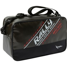 Rally Sports 方形防水布斜背室內游泳包 NRUB502, 黑色