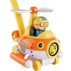 Pororo 淘氣小企鵝 音樂直升機吹泡泡器, 混色, 1個