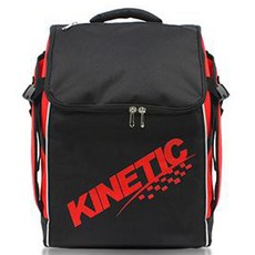 Kinetic 成人直排滑板包, 紅色 黑色