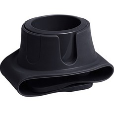 K&NS Beads矽膠沙發扶手杯架, 黑色