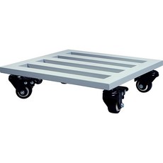 청린 바퀴 스탠드 화분 이동식 트레이 받침대, 그레이