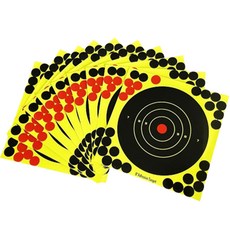 百尼圓靶20cm, 10個, 黃+黑+紅