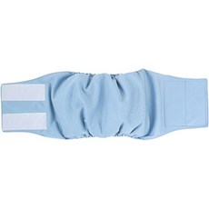 Pastelpet寵物簡約防水禮儀帶 藍色, 1件, 1個, 小型