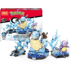 Mega Bloks 口袋妖怪傑尼龜方塊進化套組, 混合顏色