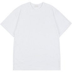 파이브엑스라지 남성용 통기성 오버핏 특양면 미니멀 반팔티