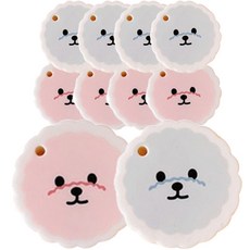 indi.k 比熊開箱刀 2款 x 5入組, 1套, 粉紅色 + 藍色