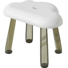 THE ZAKKA 粉彩雲朵浴室椅 FREE, 白色, 1個