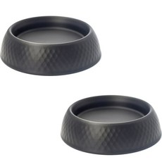 BomBom Living圓形蠟燭架 2入, 黑色