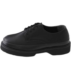 GODSHOE 男士寬楦亮面德比鞋
