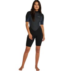 O'NEILL WMNS Reactor 2 BZ SS春季2mm防寒衣 5043OA2, 黑色 + 黑色 + GUNMTL