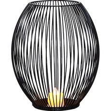 BomBom Living陶瓷型蠟燭台 大, 黑色